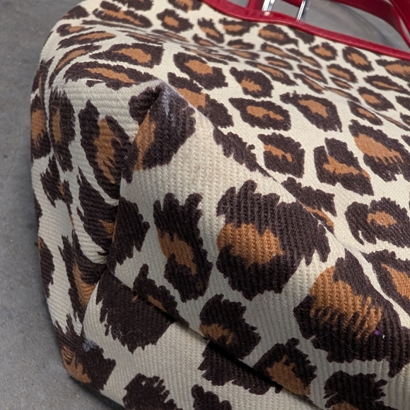 ISABELLA FIORE Y2K leopard cherry purse bag - Picture 5 of 11